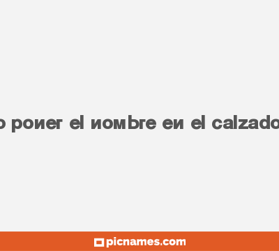 CÃ³mo poner el nombre en el calzado infantil
